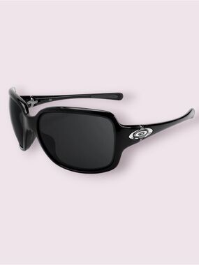 Oakley Break Point Sunglasses in Black with White Oakley Hard Case